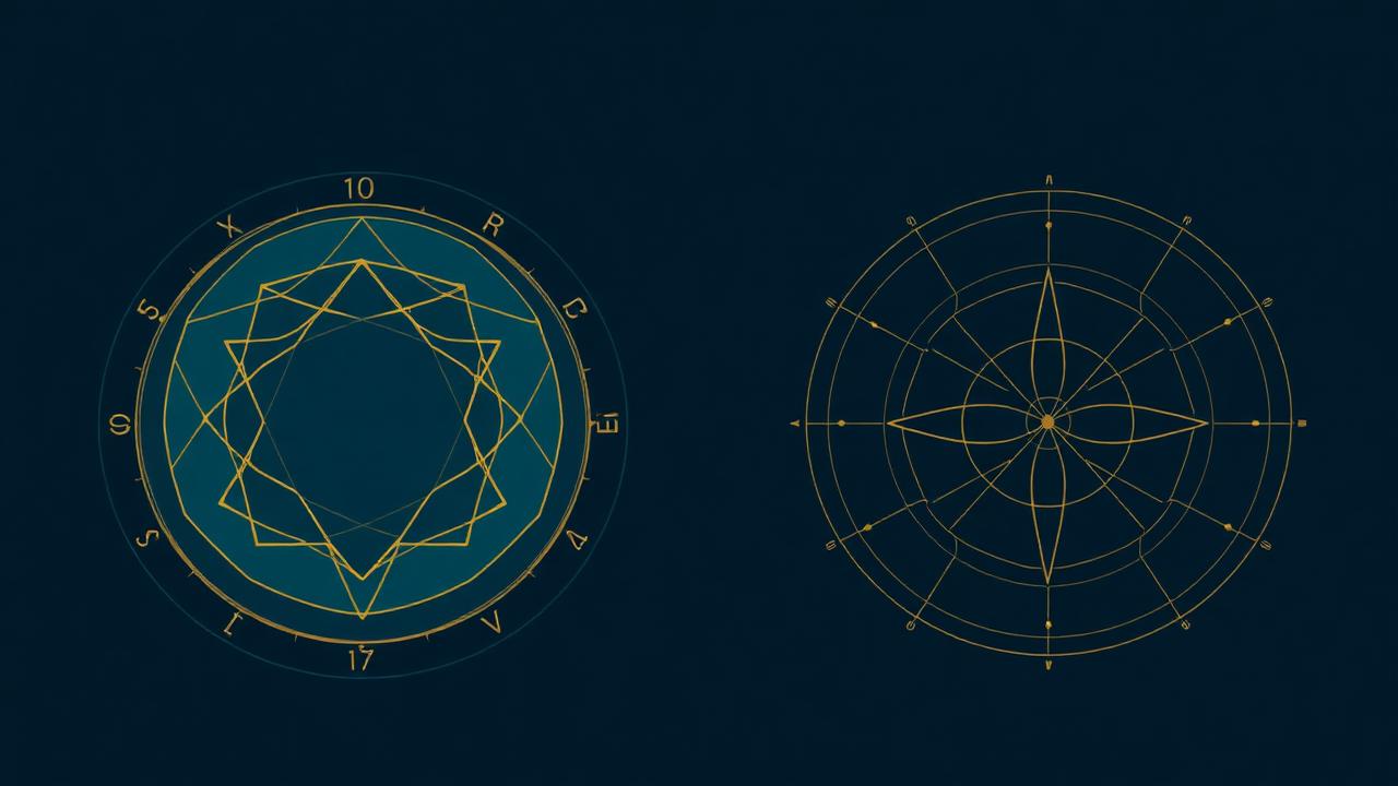 Cover illustration for the article “MBTI vs Enneagram: Which Framework Should You Use?”